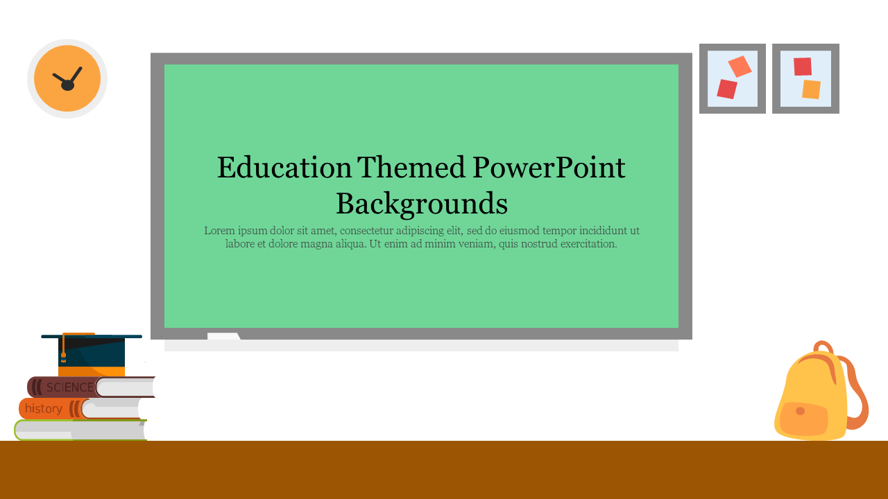 Education Themed PowerPoint Backgrounds